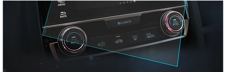 Lsrtw2017 автомобильный сенсорный экран gps навигация Защитная закаленная пленка для honda civic 10th civic