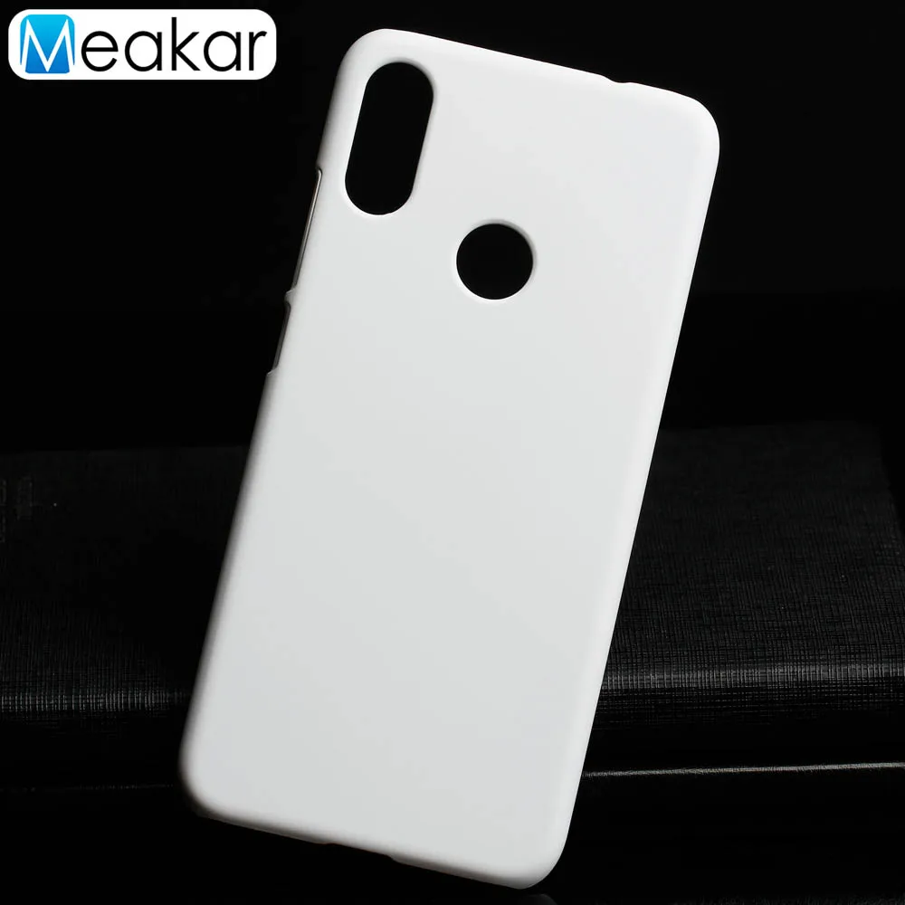 Матовый пластиковый чехол 6.3для Xiaomi Redmi Note 7 Чехол для Xiaomi Redmi Note 7 Pro Note7 чехол-лента на заднюю панель - Цвет: White