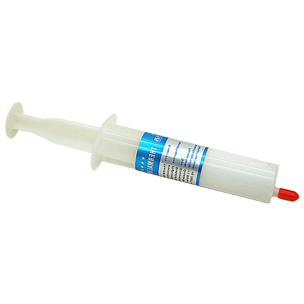 5 шт./лот 30 г термопаста силиконовая паста для радиатора процессора черный