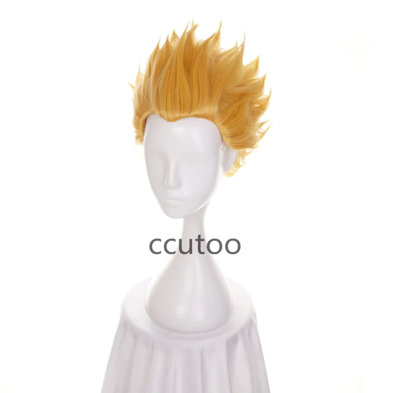 Ccutoo Fate/Stay Night Zero Gilgamesh золотые короткие нарезанные синтетические волосы косплей парики для вечеринки Хэллоуин костюм