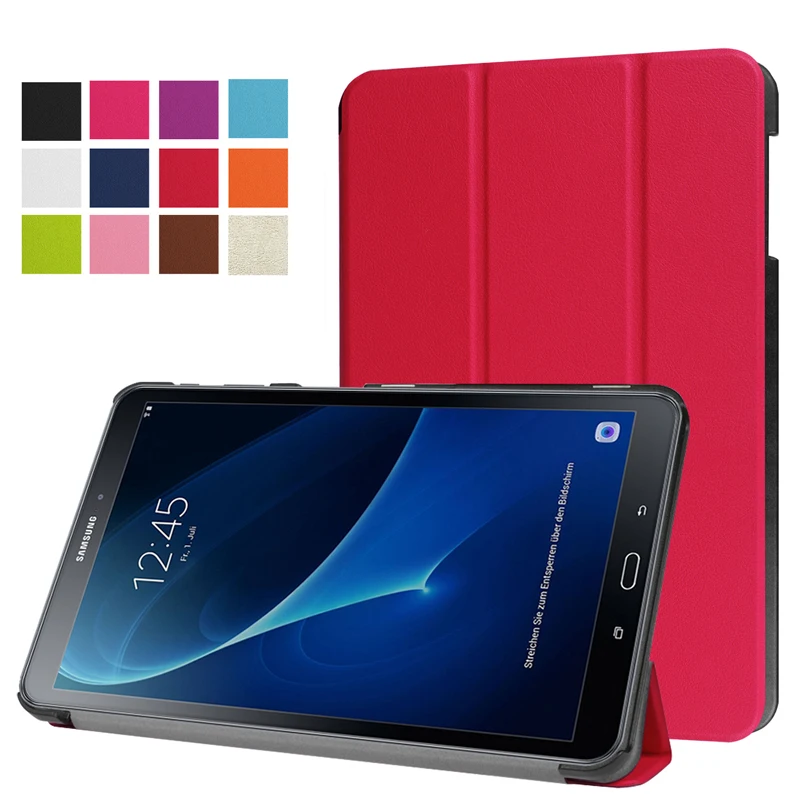 Для Samsung Galaxy Tab A 10 1 без S Pen T580/T585 чехол дюймов защитный складной подставка для A6 1|for
