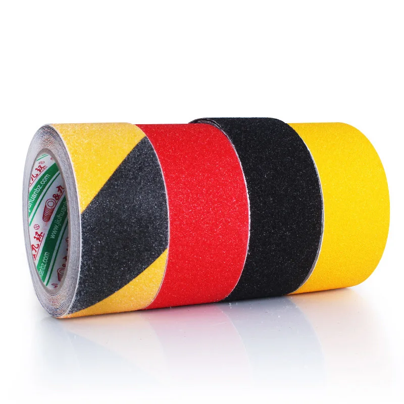 

2.5cmx5m Anti-Slip Tape Safety Traction Tape Strong Grip Abrasive Tapes for Indoor Outdoor Stairs Boat Decks Home Safe Supplies