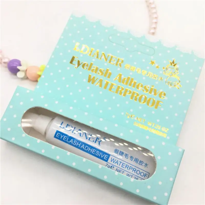 1 коробка накладных ресниц Клей Поддельные ресницы Клей крем для глаз клей супер липкие инструменты Прямая поставка 12 марта