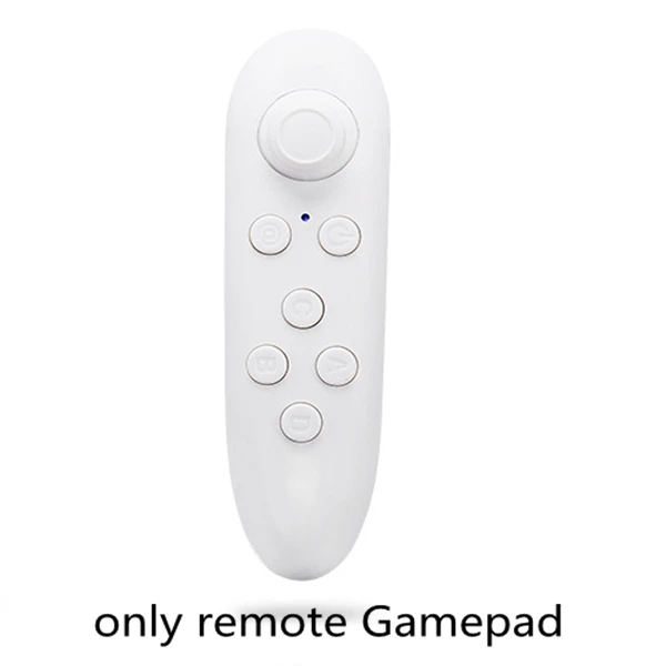 only remote Gamepad VR eyes виртуальной реальности 3D видео игры очки Google Carboard vr box шлем для Iphone 3,5-6 дюймов+ пульт дистанционного управления геймпад - Цвет: only remote Gamepad