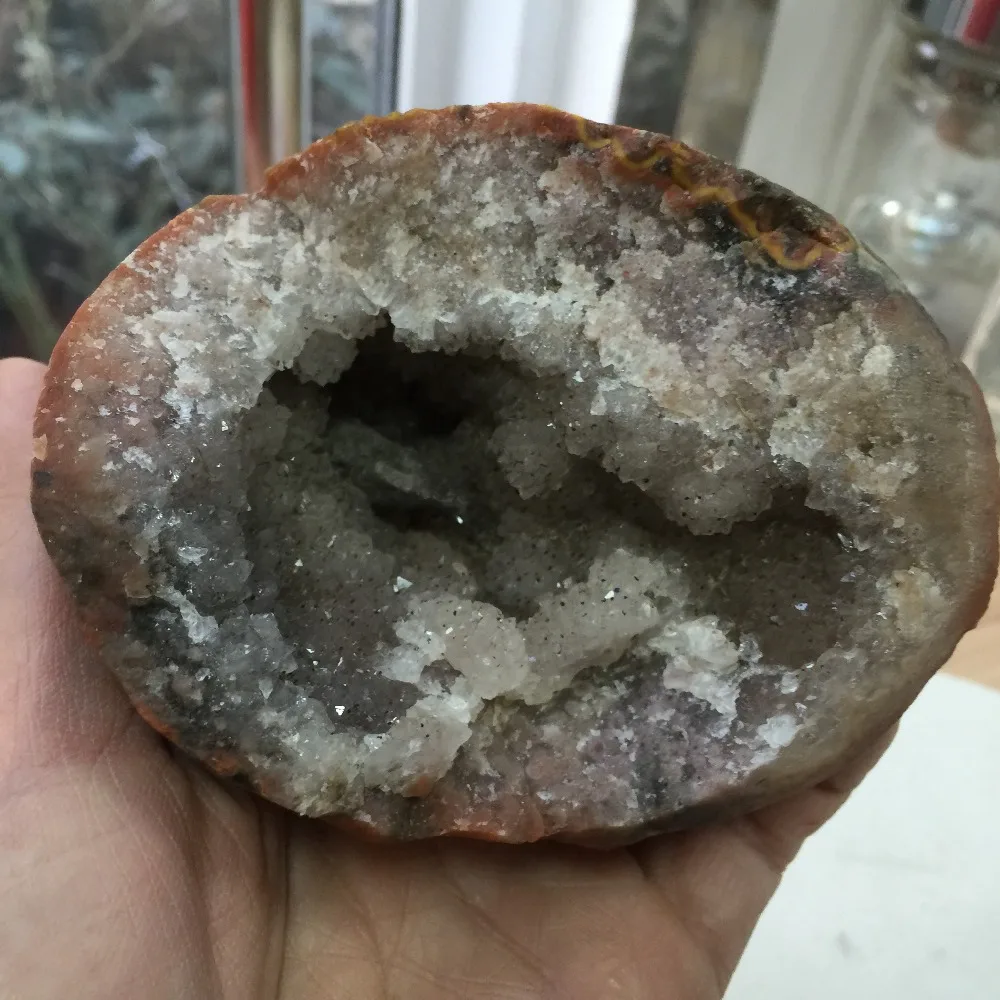 460 г натуральный чистый и агат аметист геоде особенный с лечебным действием