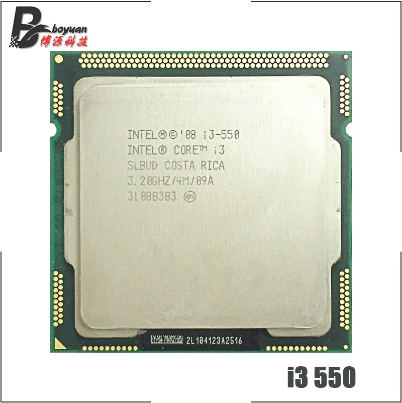 Процессор Intel Core 1156 i3 550 3 2 ГГц двухъядерный процессор 4 м 73 Вт LGA | Компьютеры и офис