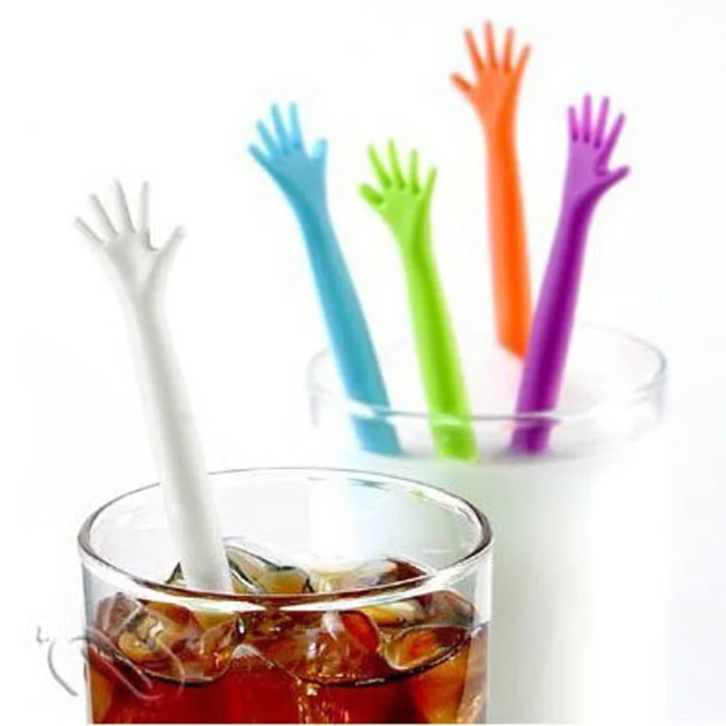 5 шт. в упаковке поможет мне кофе Миксер Для Кофе напитки посуда с изображениями