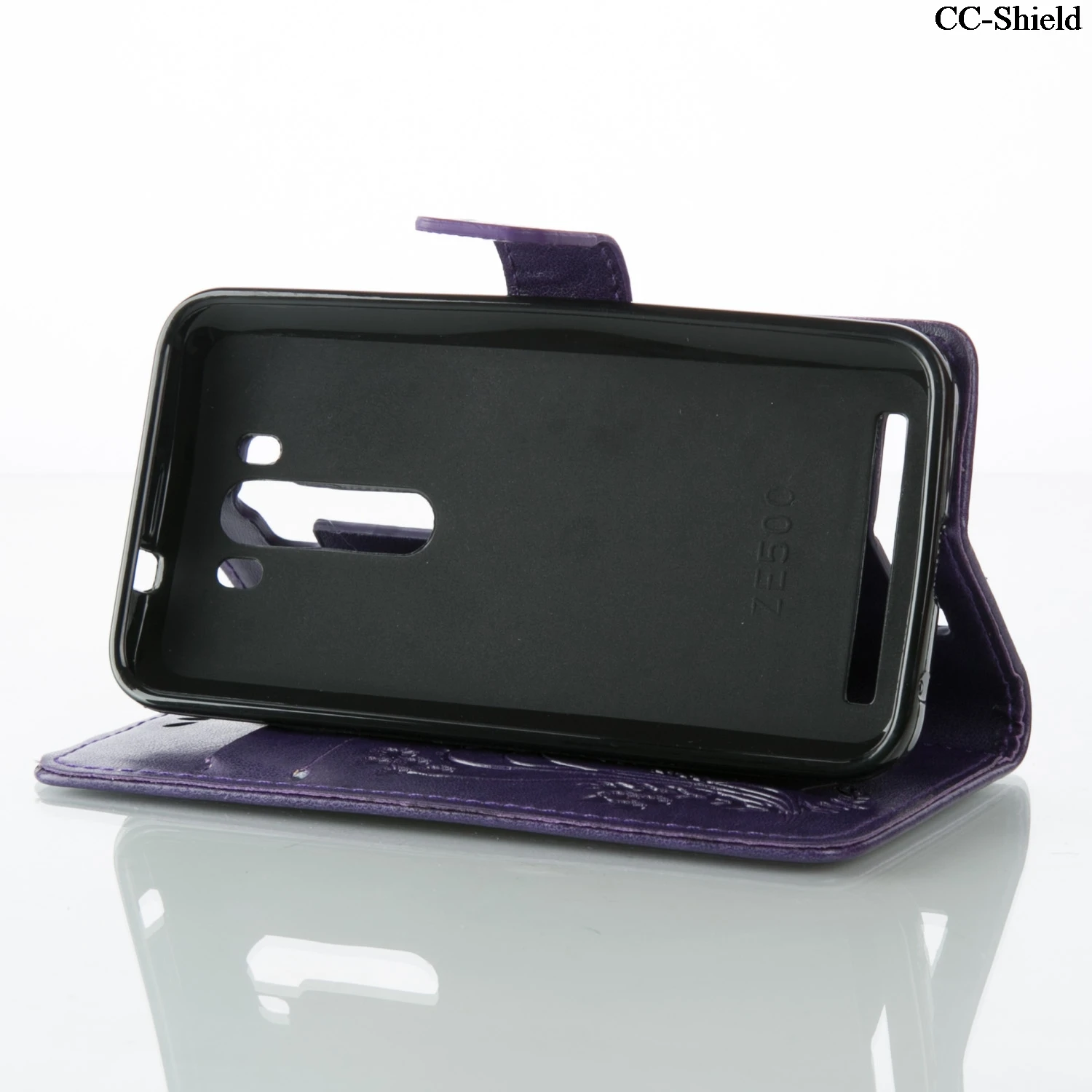 Чехол для ASUS Zenfon 2 Laser ZE500KL ZE 500KL 500 KL кожаный откидной бумажник Z00ED ASUS_Z00ED сумка