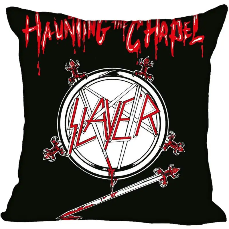 Заказная квадратная наволочка Slayer на заказ Чехол для подушки на молнии 40x40,45x45 см(с одной стороны - Цвет: Pillowcase 10