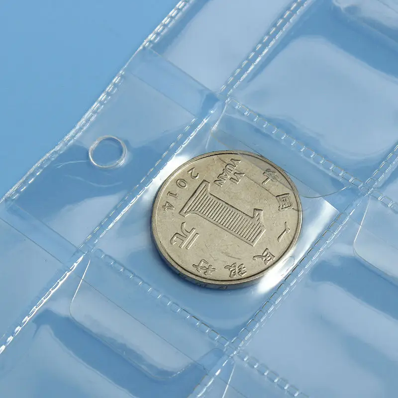 1 шт. пластиковый держатель для монет 42 кармана|Кошельки монет| |