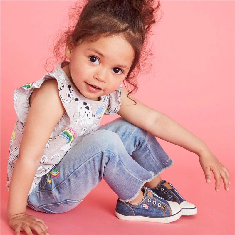 Keelorn футболка для девочек летние топы детская одежда футболки костюмы летняя и