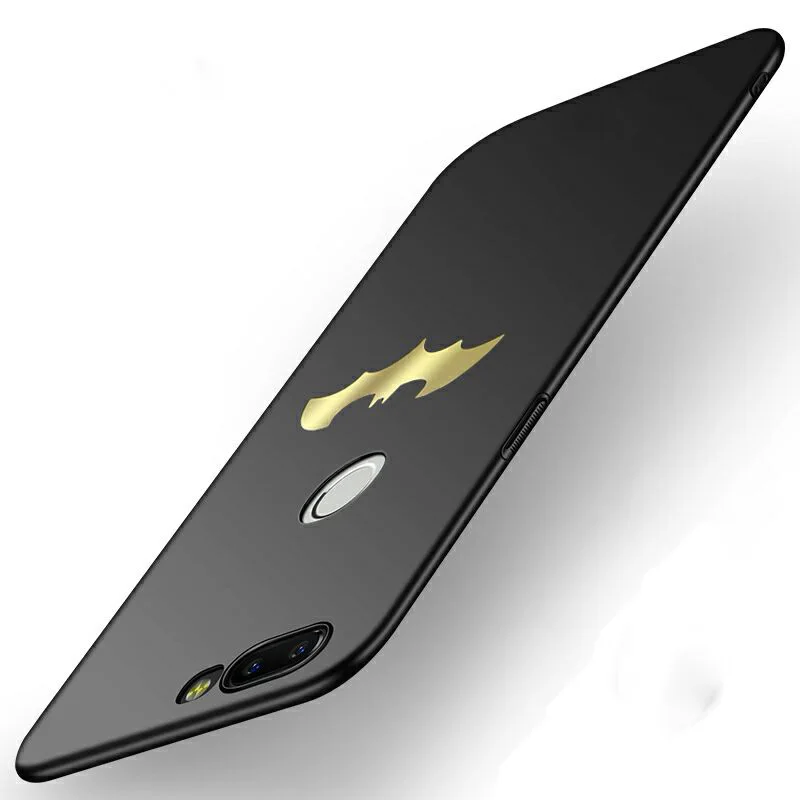 Coque Luxury Slim Matte Hard Pc Batman Phone Case For Oneplus 6 6t 5 5t Back Cover Shockproof |