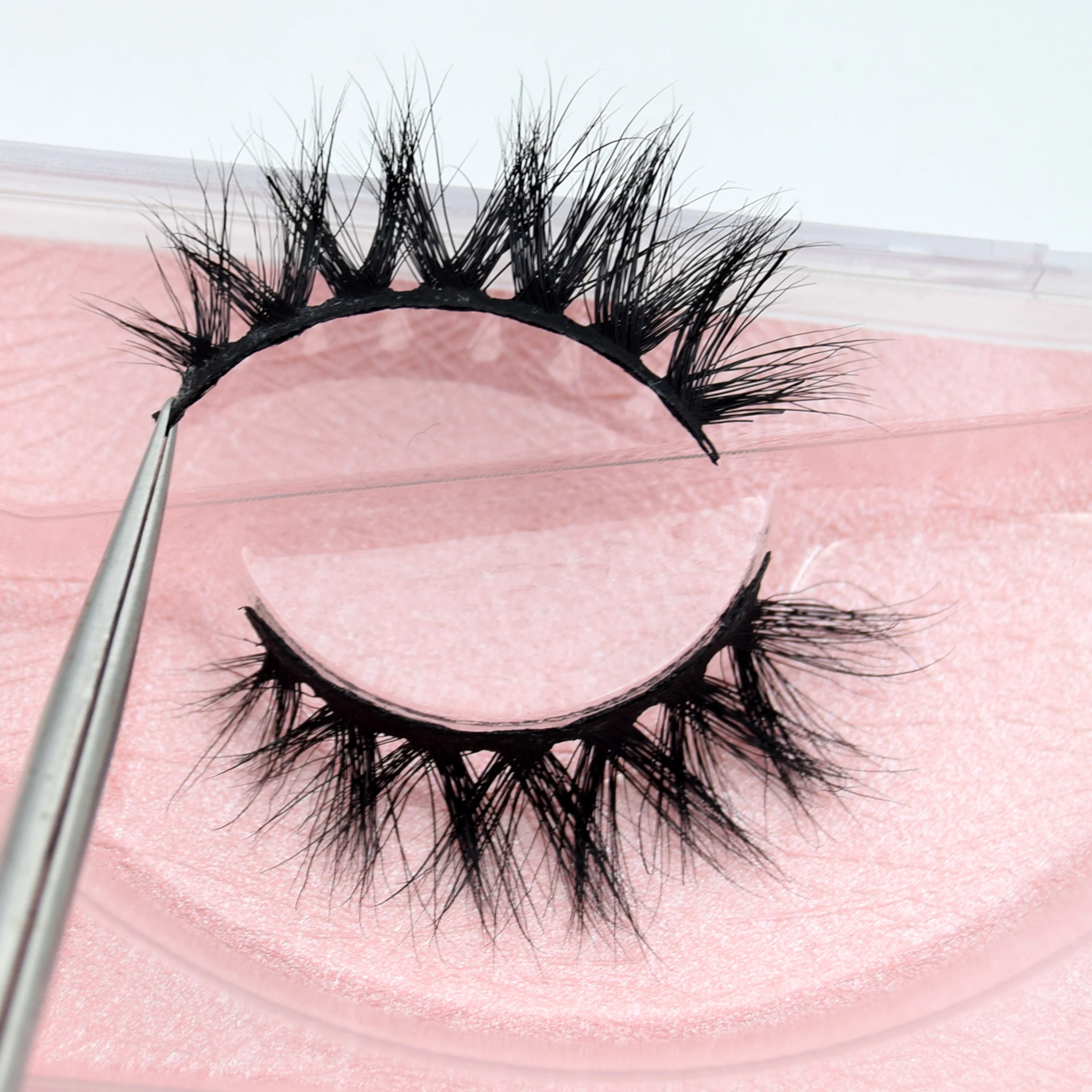 

Visofree Eyelashes 3D Mink Lashes Crossing Mink False Eyelashes Hand Made Full Strip Eye Lashes cilios naturais M23