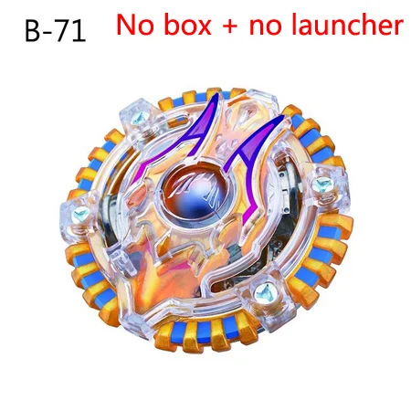 B71 Топы Beyblades Burst игрушки Арена s Toupie B-139 пусковые установки Bey blades Металл Avec Lanceur Бог волчок Bey Blade лезвия игрушки - Цвет: B71
