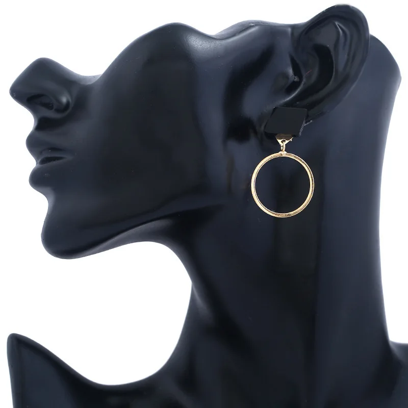 2019 Акция бросился Earing Aretes хан издание округлые треугольные Нерегулярные