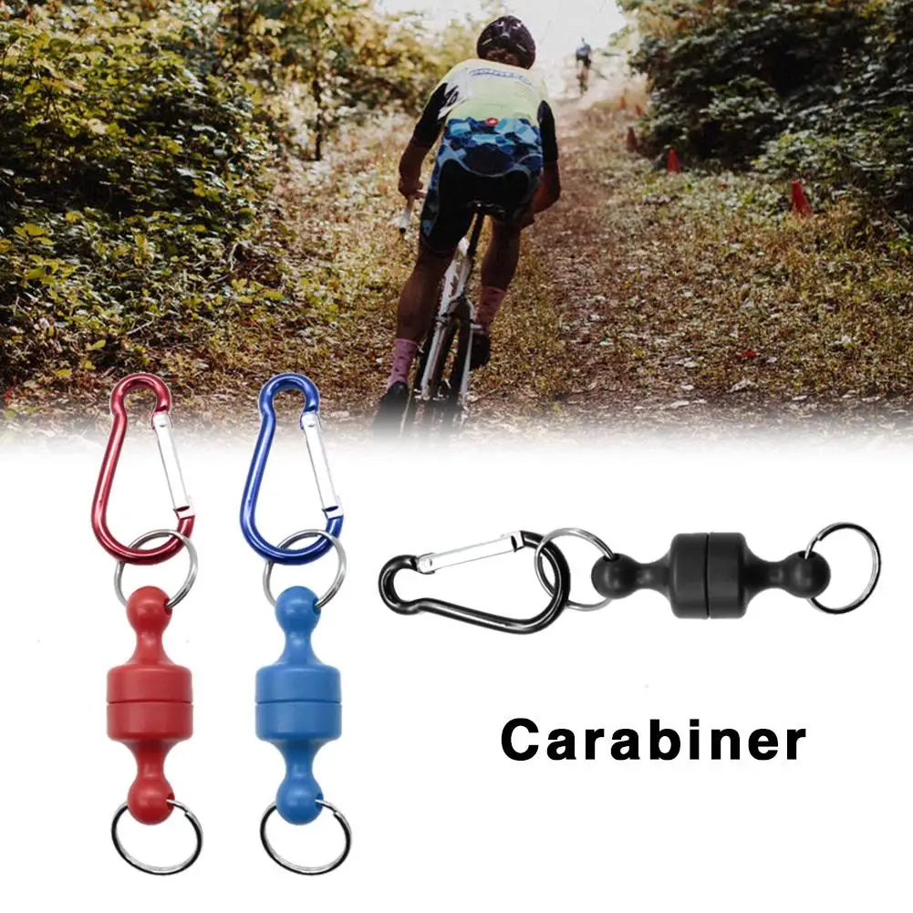 Магнитный карабин для альпинизма скалолазания d образный защитный главный