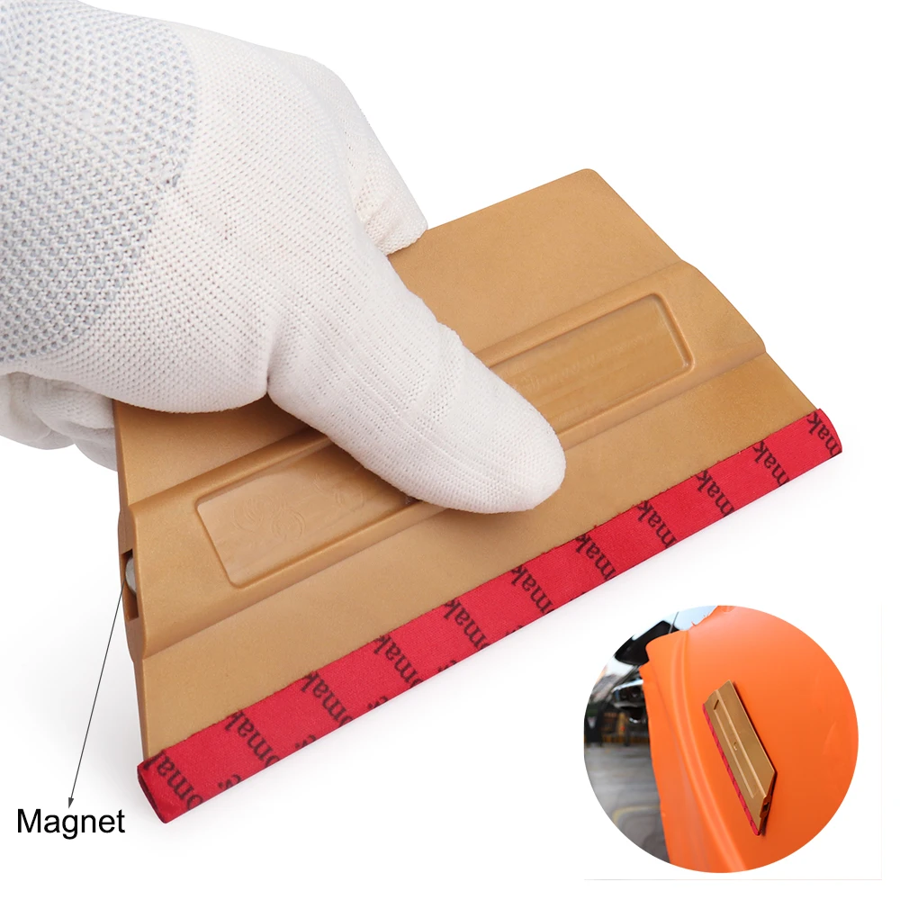 Виниловая пленка FOSHIO магнитный скребок для окон без царапин из микрофибры