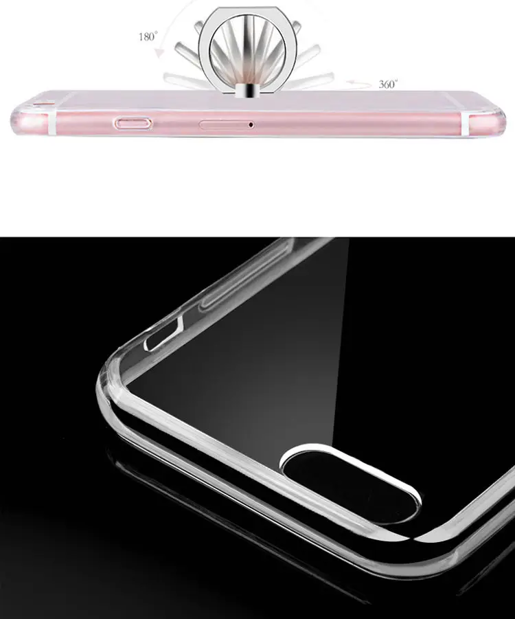 Роскошный чехол для телефона iPhone 7 8 6 6s Plus 5 5s se 5c 4 12 mini 11 Pro X XR XS Max прозрачный мягкий
