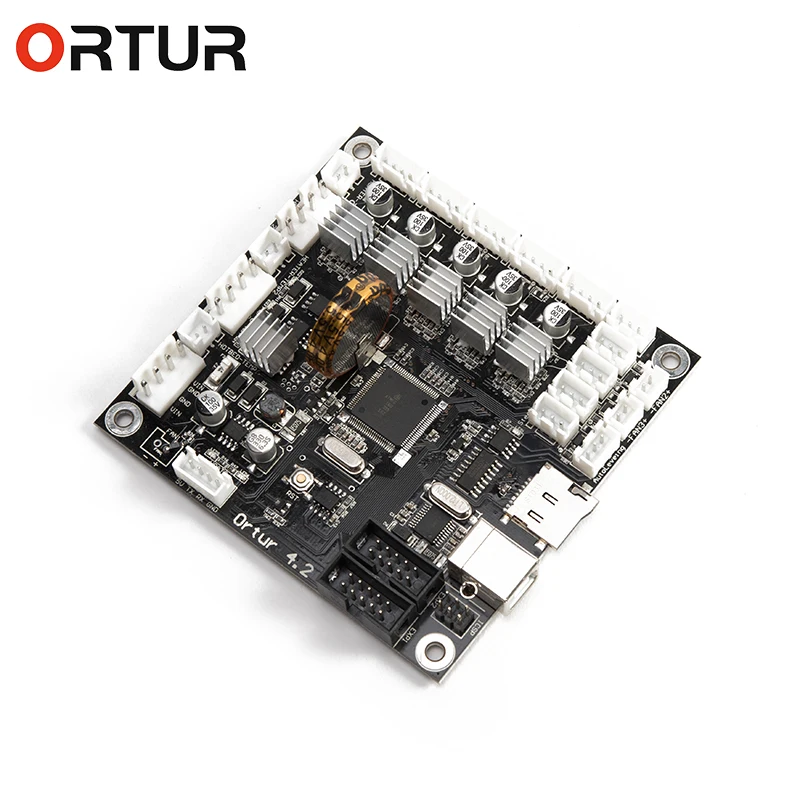 Модернизированный Ortur4 V1 V2 3d принтер Marlin 2,0 Материнская плата MCU atetel 2560 привод двигателя IC x5 Ortur 4.3B версия 24 В материнская плата