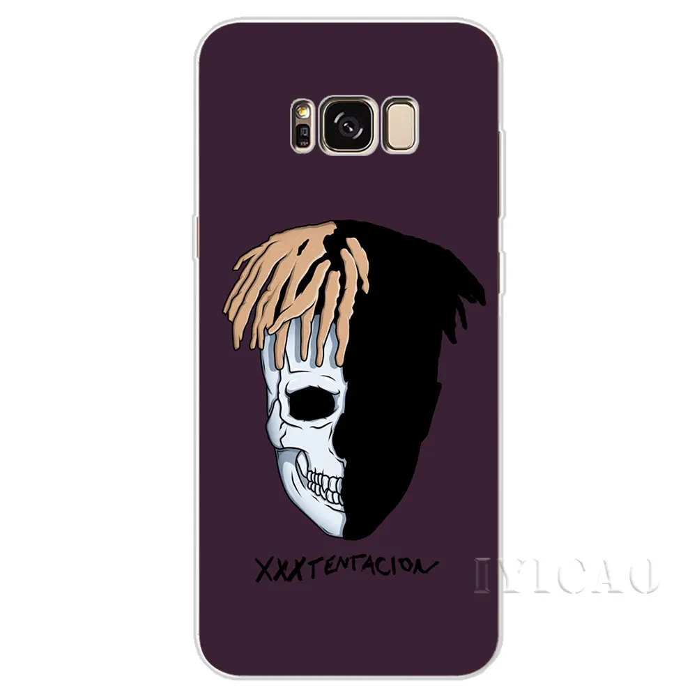 IYICAO в стиле хип хоп и рэп xxxtentacion жесткий чехол для Samsung Galaxy S6 S7 край S8 S9 S10 плюс S10e Note