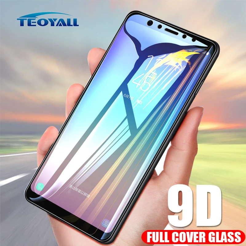 9D закаленное стекло на самсунг а7 2018 Стекло samsung A5 2017 Экран протектор для Galaxy A6 A8 A9