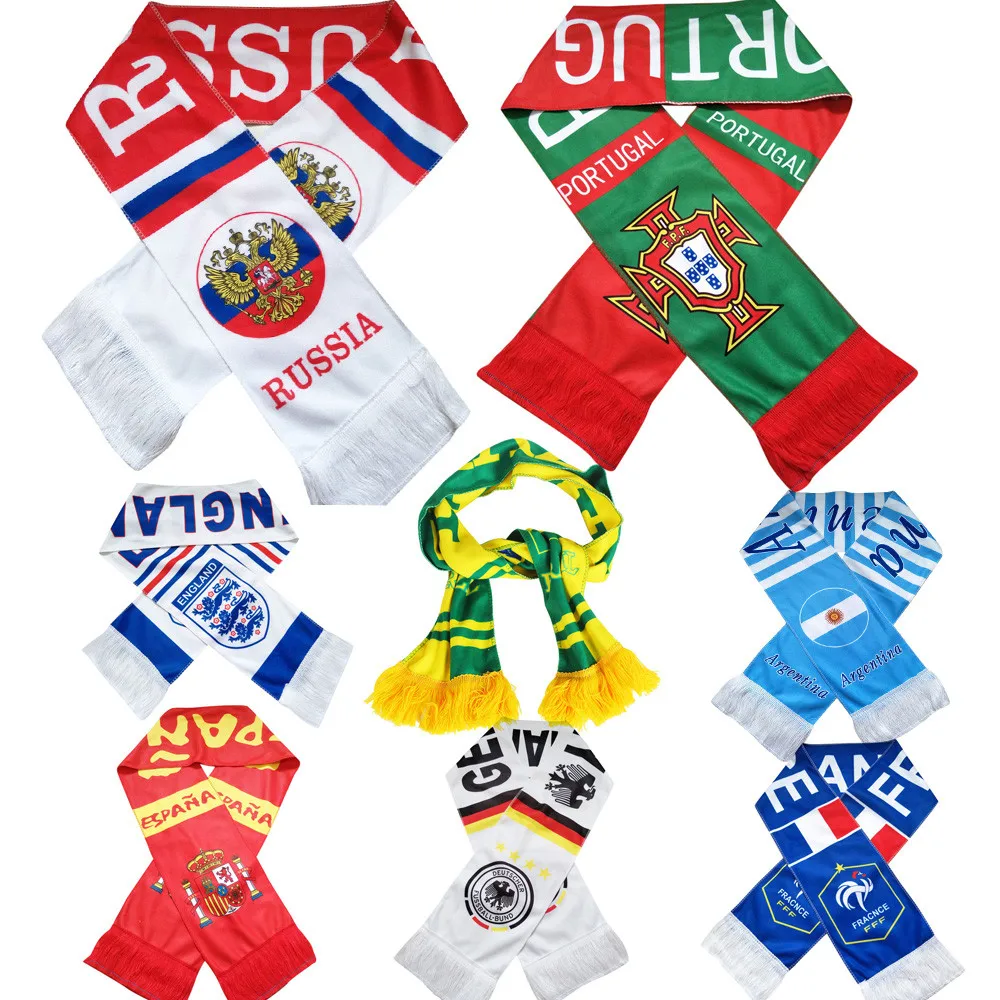 Россия футбол нация команда шарф футбольные болельщики поддержка Scarves3.378