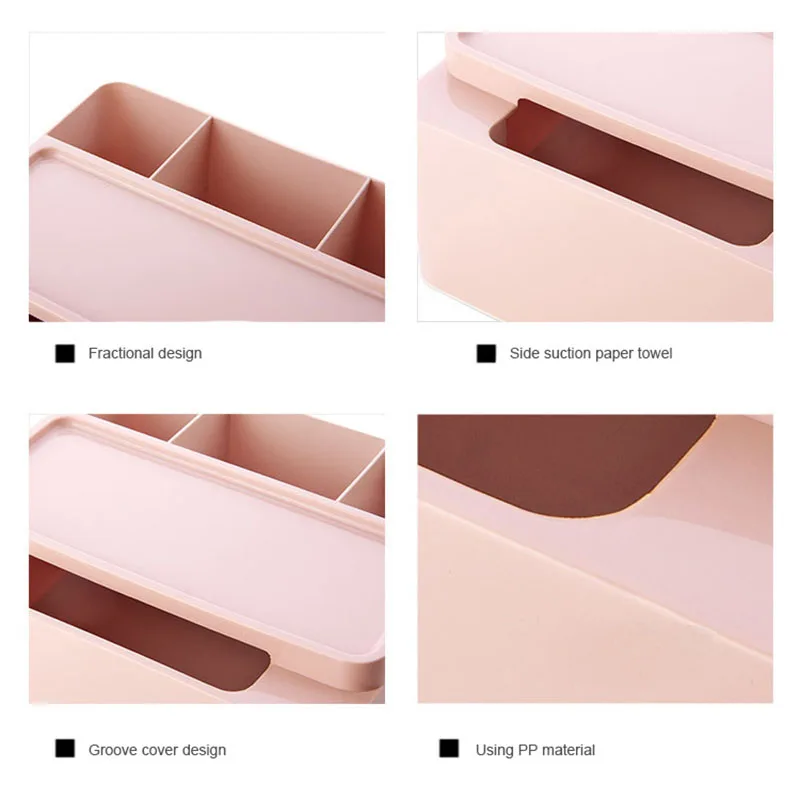 Новый Настольный ящик для хранения косметики экономии пространства держатель