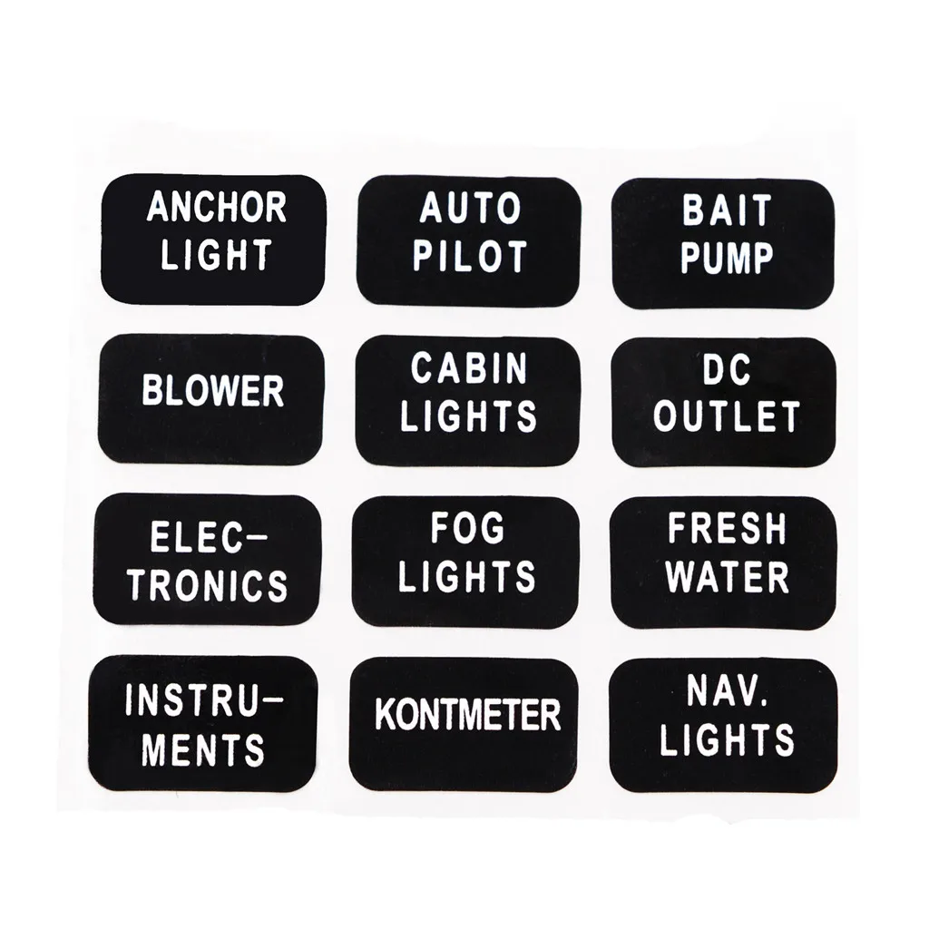 12 Way Car Auto Boat Marine UTV 4x4 Blade Fuse Box Block Cover 12V LED Indicator