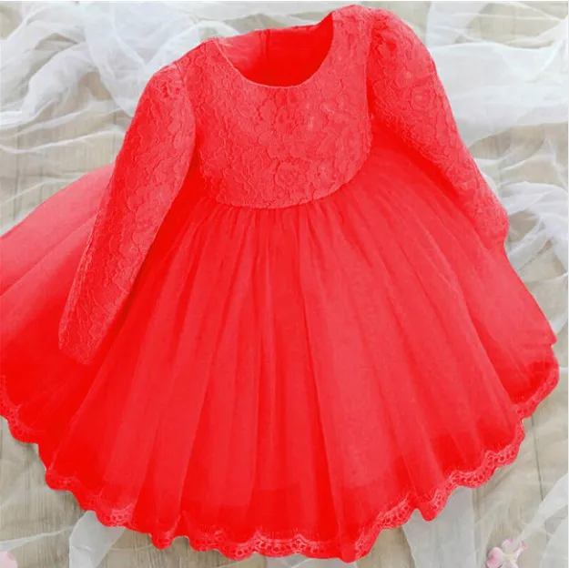

Toddler Girls Christmas Dress 2018 Autumn Winter Girls Long Sleeve Princess Dress Kids Party Dresses For Girls Children Clothing