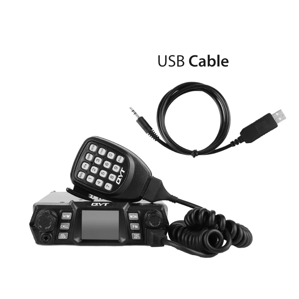 QYT KT 980 Plus VHF 136 174 МГц UHF 400 520 75 Вт двухдиапазонный базовый автомобильный мобильный