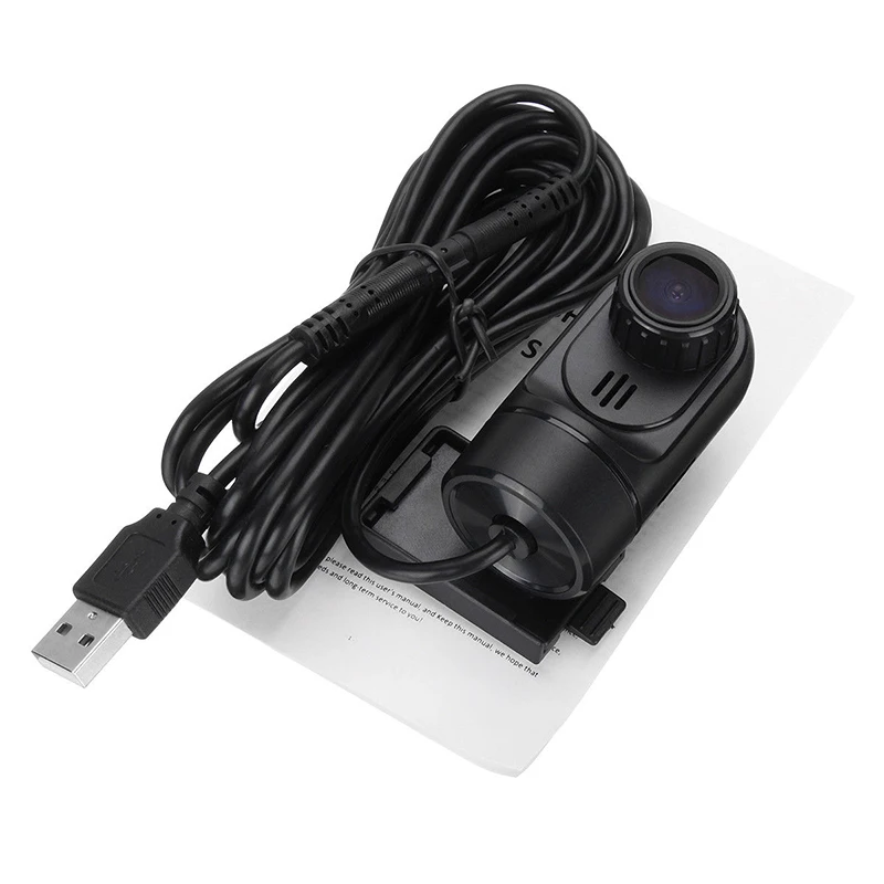 Автомобильный HD USB видеорегистратор Миниатюрный с скрытой головкой 1080p