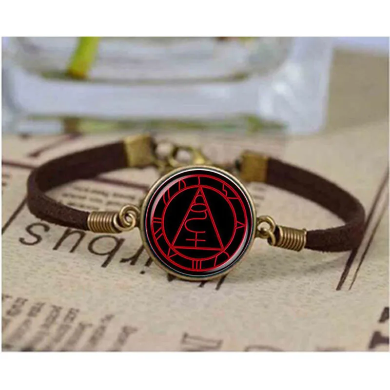 Удивительный медный Хилл вдохновил печать на браслете metatron искусство модные