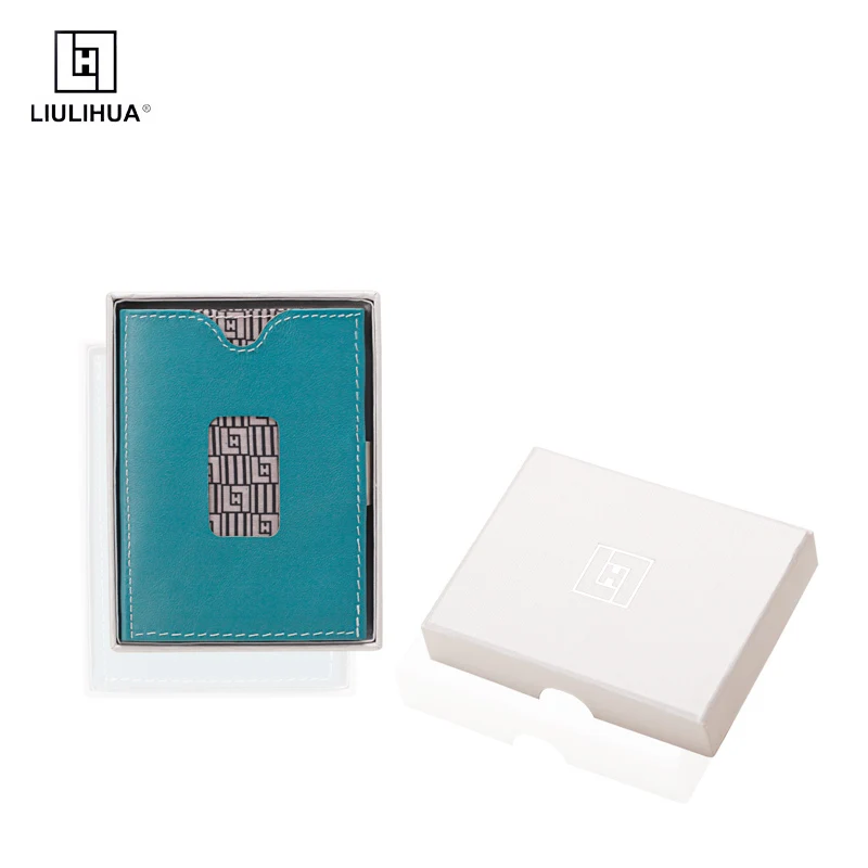 LIULIHUA новый стиль мужской роскошный крипто кошелек из натуральной кожи держатель