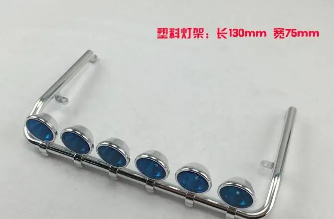 Светодиодные лампы на крышу MAN TGX для Tamiya 1/14 RC VOLVO LESU RC4DW трактора прицепа разгрузки