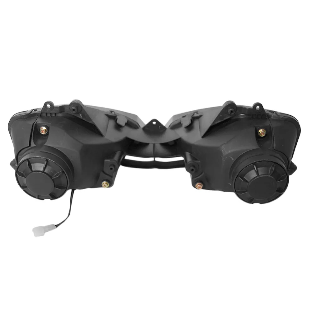 Фара для Yamaha YZF R6 2003 2004 2005 YZF-R6 03 04 05 прозрачный головной свет лампы черный цвет |