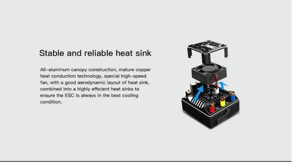 ZTW 1:8 Beast PRO SS150A 6 в/7,4 В Регулируемый 8A BEC бесщеточный ESC водонепроницаемый алюминиевый светильник