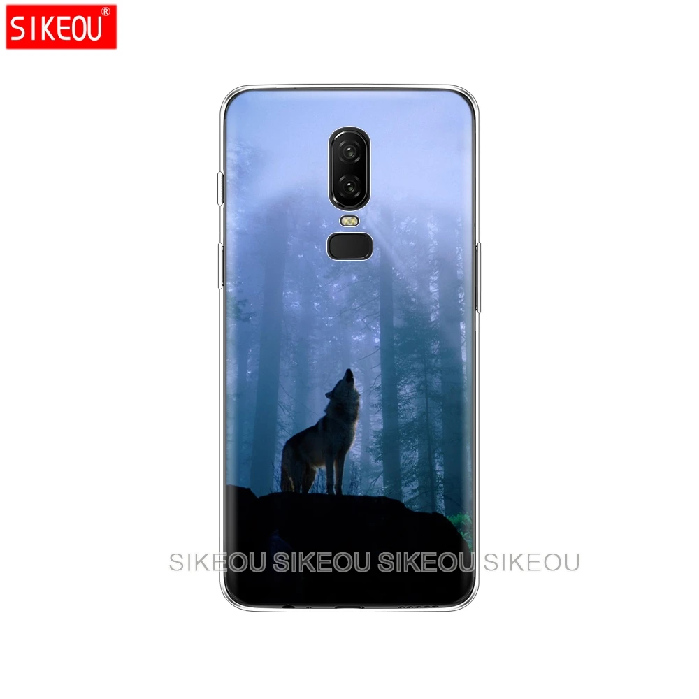 Силиконовый чехол для телефона Oneplus one plus 6 5T 5 3 A3000 A5000 Running Fierce wolf|Бамперы| |