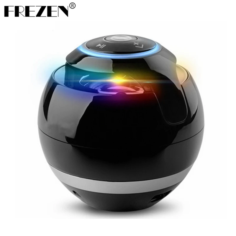 Портативная колонка Bluetooth динамик беспроводной шар мини Handfree TF FM радио с микрофоном MP3 Глобус аудио звуковая коробка для телефона ПК