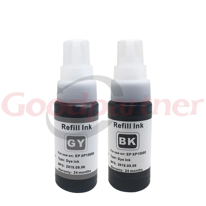 Для Epson XP 15080 15010 15000 СНПЧ Заправка чернилами 01U Черный Желтый Голубой Пурпурный Красный Серый A3