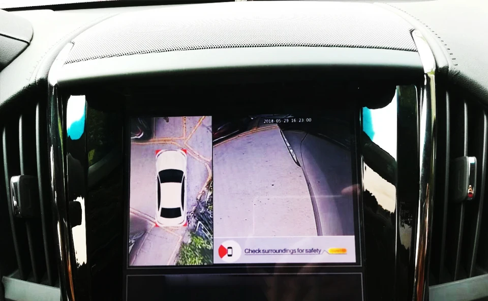 Smartour Автоматическая панорамная камера заднего вида, 360 градусов, парковочная система, автомобильная камера, круглая камера ночного видения, обратная камера De Recul