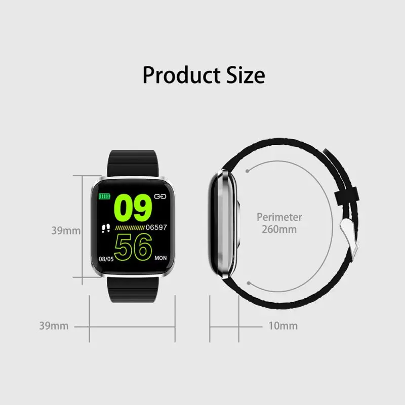 116 PRO цветной экран умный браслет Bluetooth браслет для смарт-часов фитнес-трекер монитор сердечного ритма для Android IOS