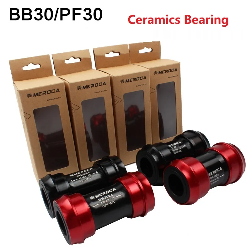 MEROCA BB30 PF30 73/68 мм * 42 46 керамический подшипник нижний кронштейн Картер shi-mano 24 GXP 24/22