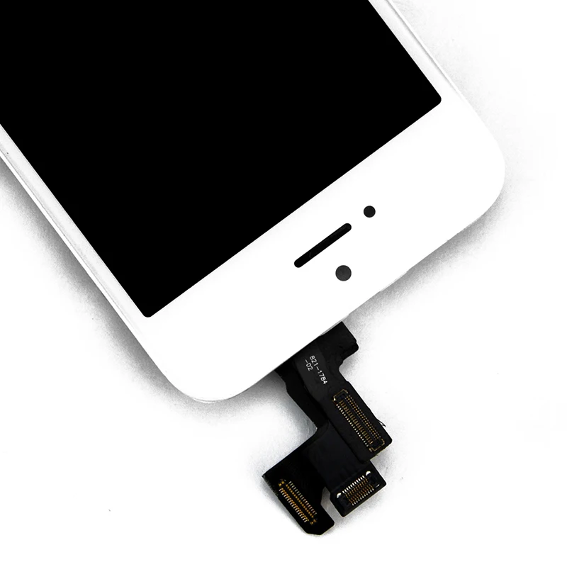 Digi Top 50 шт./лот полный сенсорный ЖК экран для iPhone 5 5S 5C дисплей дигитайзер сборка +