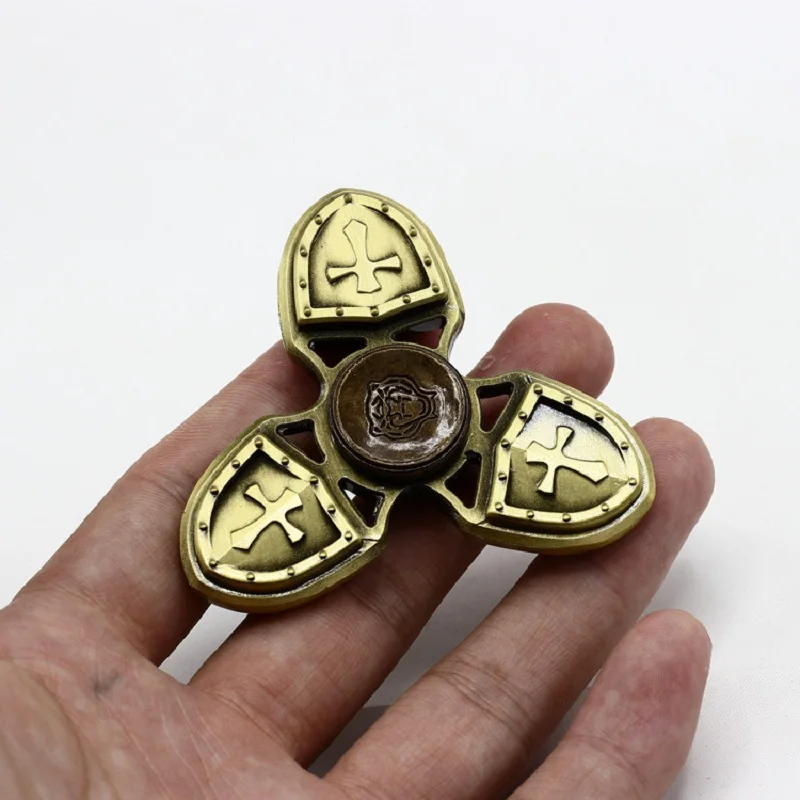 Металлические игрушки колесо три руки Figit Spinner Fidget Finger Spiner игрушка для рук