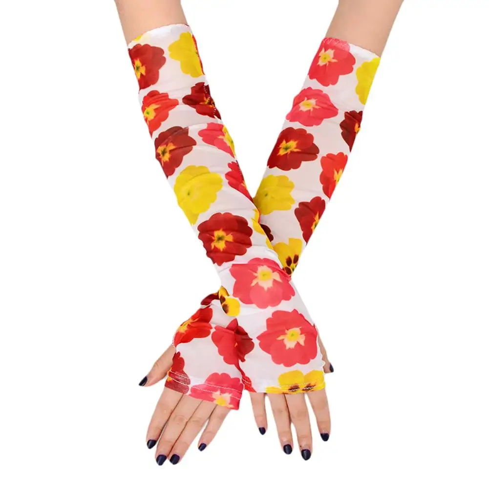 1 пара солнцезащитный рукав Летняя Солнцезащитная манжета милая девушка стиль