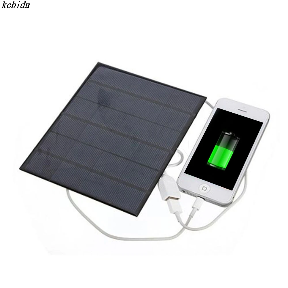 Портативное зарядное устройство на солнечной батарее 6 в 3 5 Вт|charger solar panel|3.5w 6v