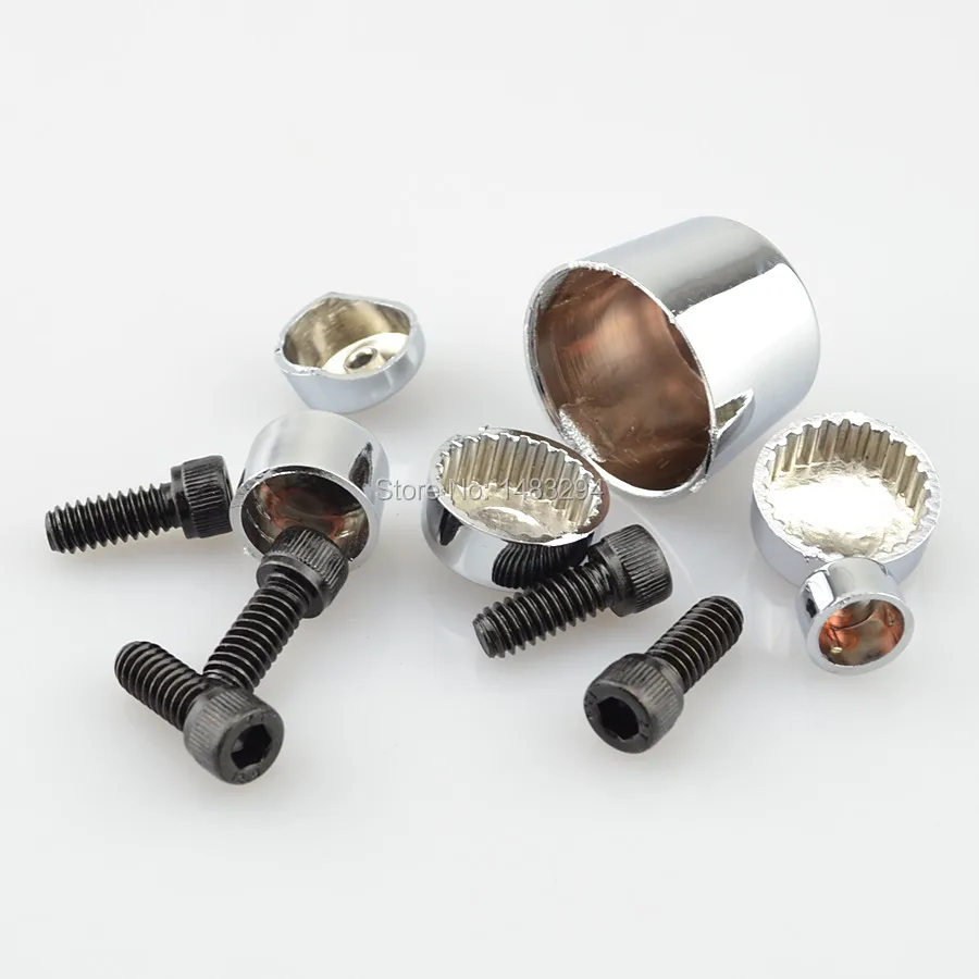 

Chrome Bolt Topper Caps Cover Fits For Harley Softail Twin Cam 2007-2013