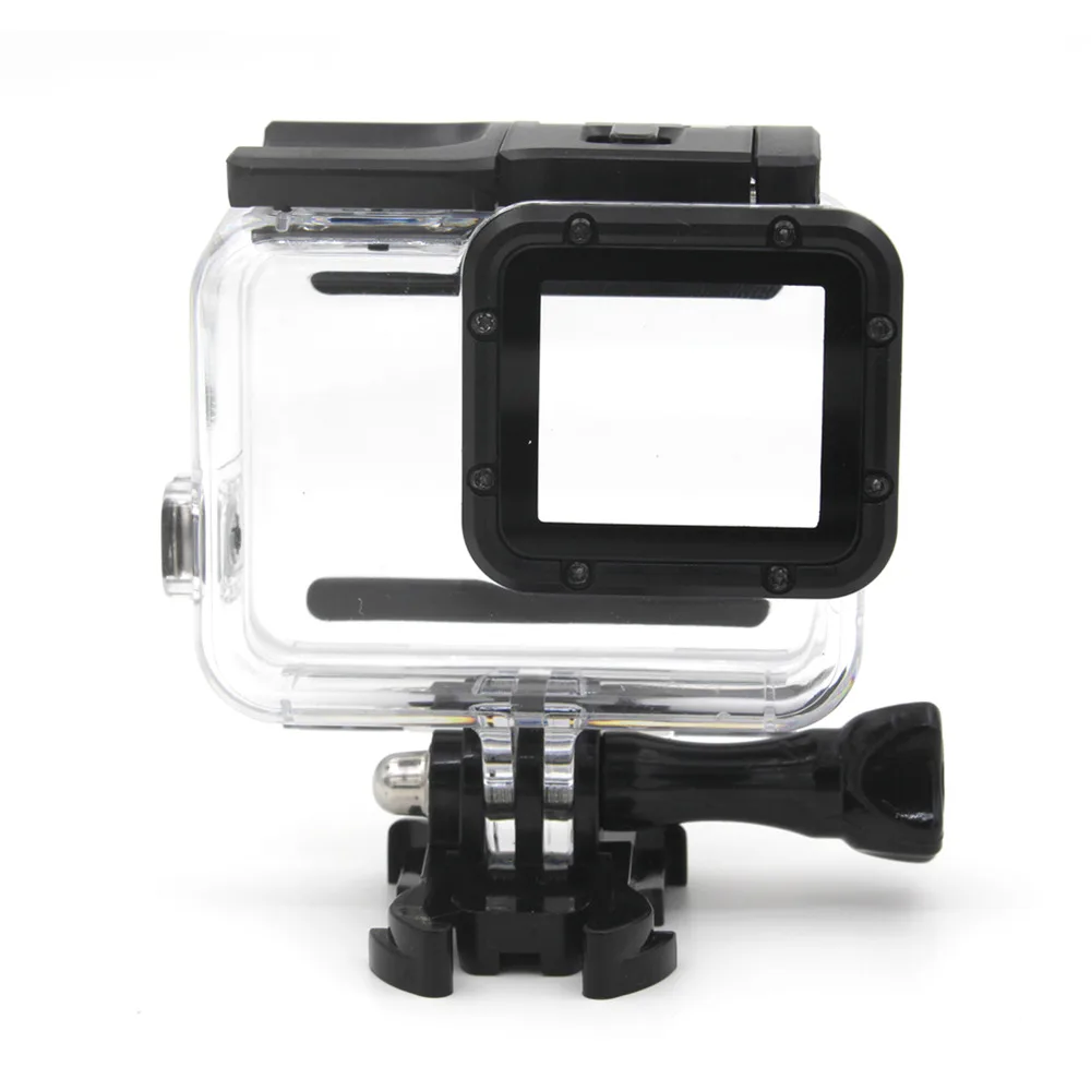 

Hero 7 Silver Waterproof Housing Case Shell for GoPro 7 Hero7 White camera Diving Underwater 45m Protective go pro Case