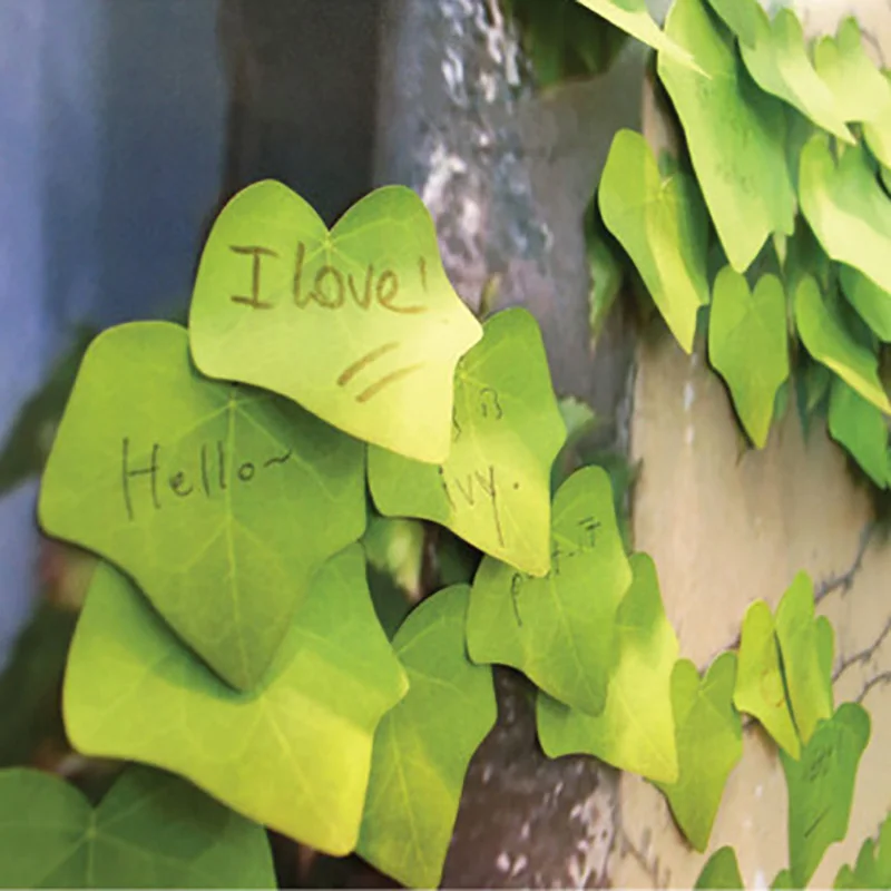 Симпатичные бумажные наклейки с кленовыми листьями креативные самоклеящиеся