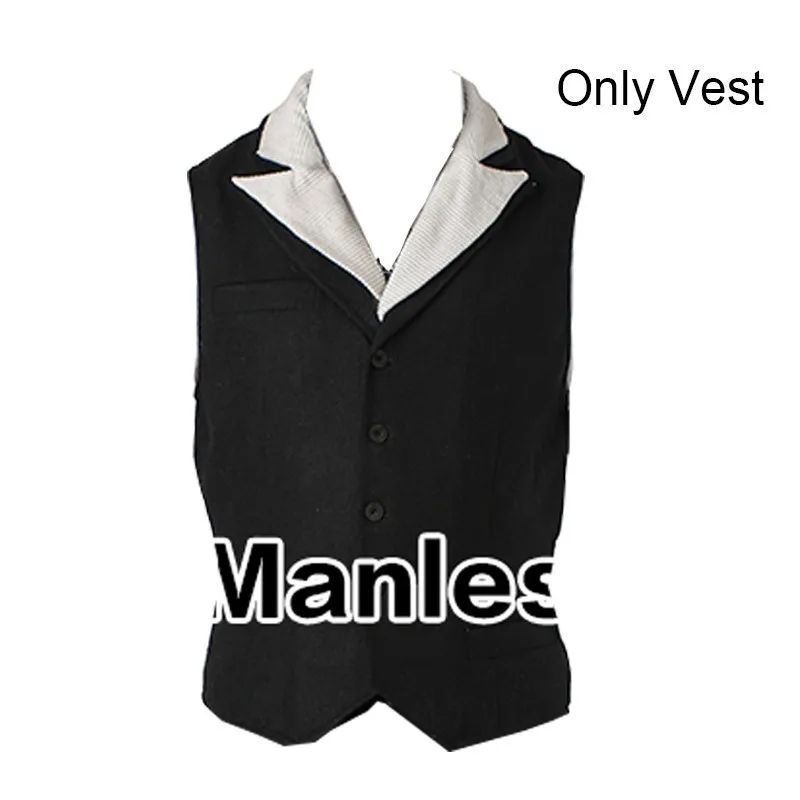 Only Vest Костюм Персиваль Грейвз Фантастические звери и где их найти Косплей Карнавал Хэллоуин индивидуальный заказ только Пальто Блейзер - Цвет: Only Vest
